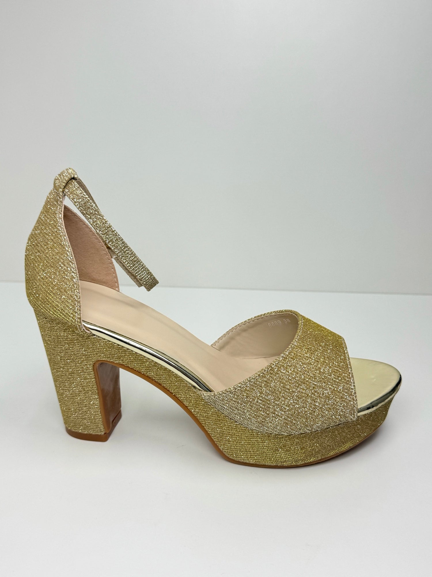 ZANTE GLITTER - Sandali con plateau