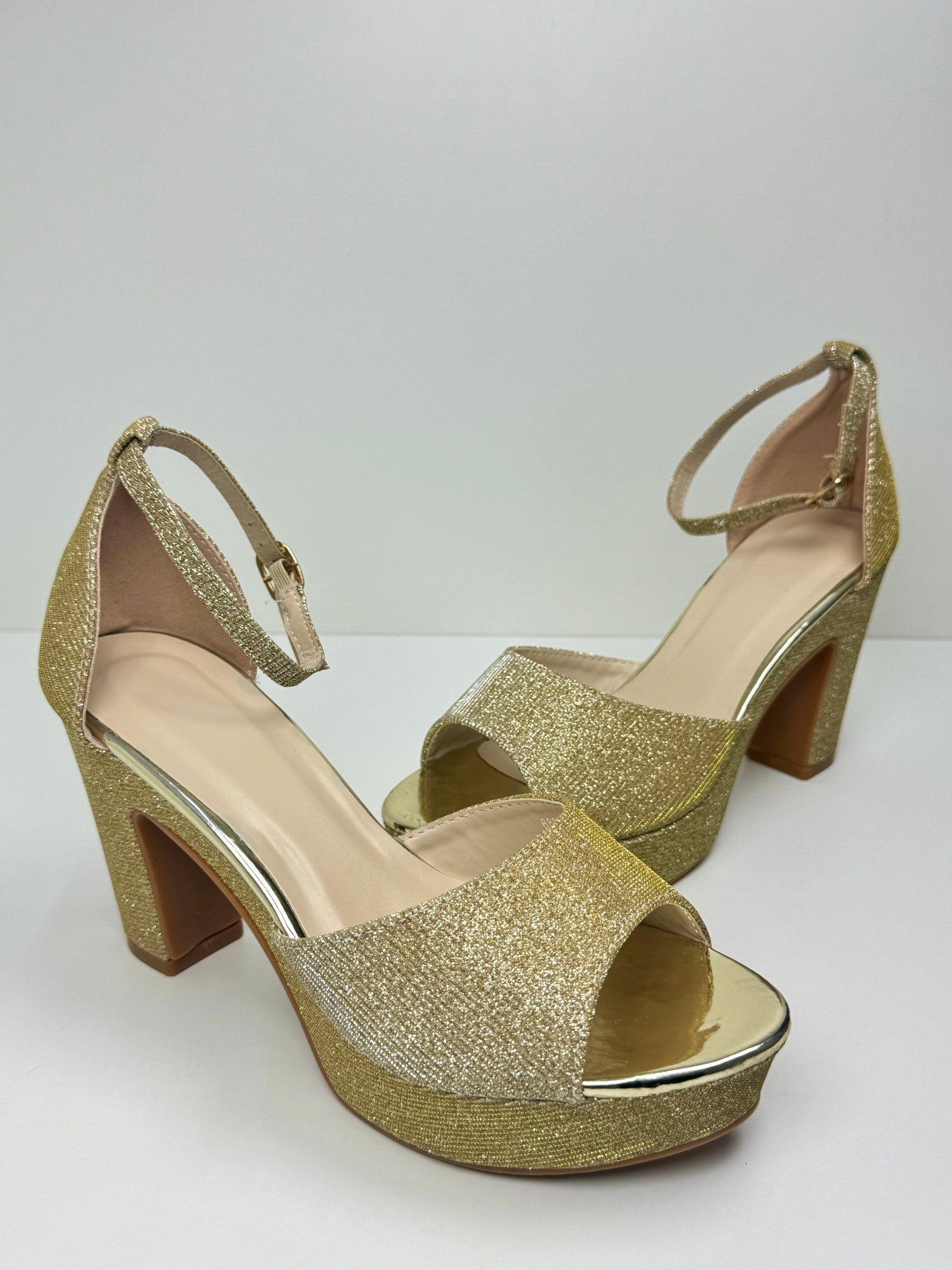 ZANTE GLITTER - Sandali con plateau
